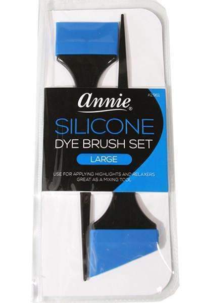 Annie Silicone Dye Brush Set Large #2961 - Beautiful Black Hair