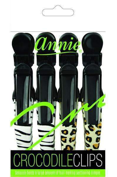 Annie Crocodile Clips #3244 - Beautiful Black Hair
