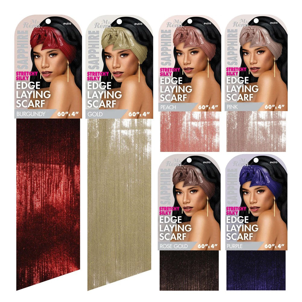 Ms. Remi Sapphire Stretchy Edge Laying Scarf Assorted #4510 - Dollar Deals