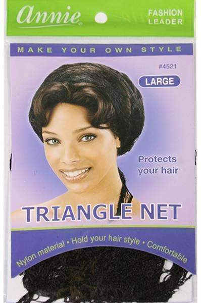 Annie Triangle Net Large #4521 - Beautiful Black Hair
