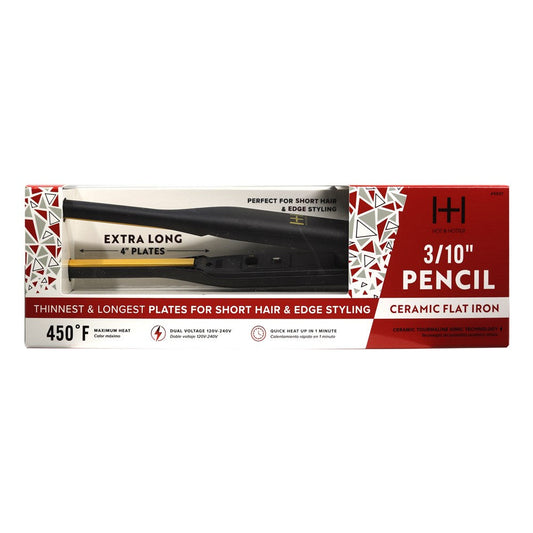 Hot & Hotter Ceramic Pencil Flat Iron #5937