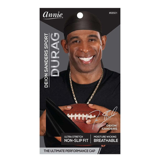 Annie Deion Sanders Sport Durag Black #68501