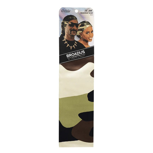 Broadus Collection Headwrap Scarf - Camo