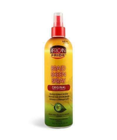 African Pride Braid Sheen Spray - Original - Beautiful Black Hair