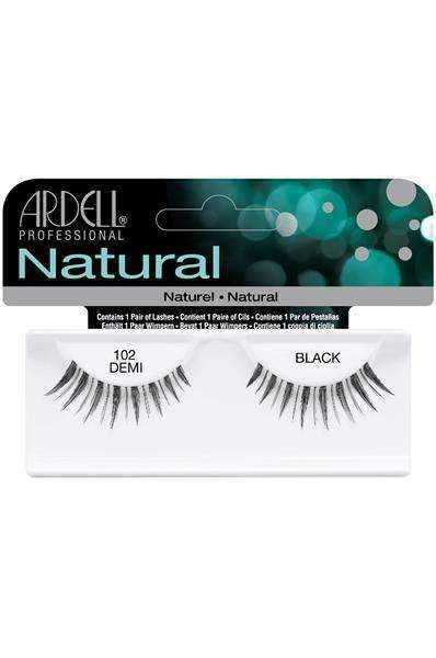 Ardell Natural Lashes - 102 Demi Black - Beautiful Black Hair