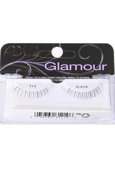 Ardell Glamour Lashes - 112 Black - Beautiful Black Hair