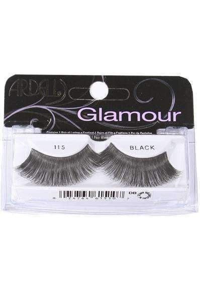 Ardell Glamour Lashes - 115 Black - Beautiful Black Hair