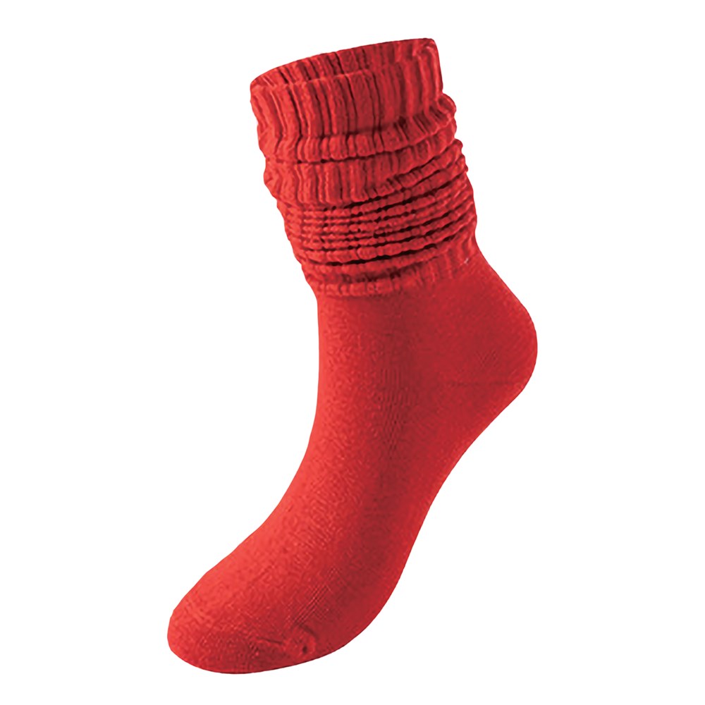 Slouch Socks - Red