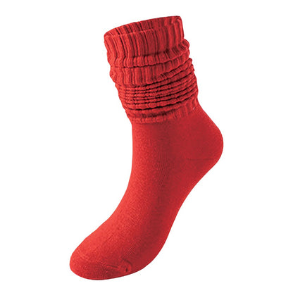 Slouch Socks - Red