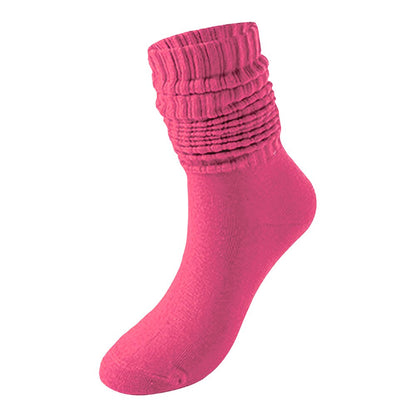 Slouch Socks - Hot Pink