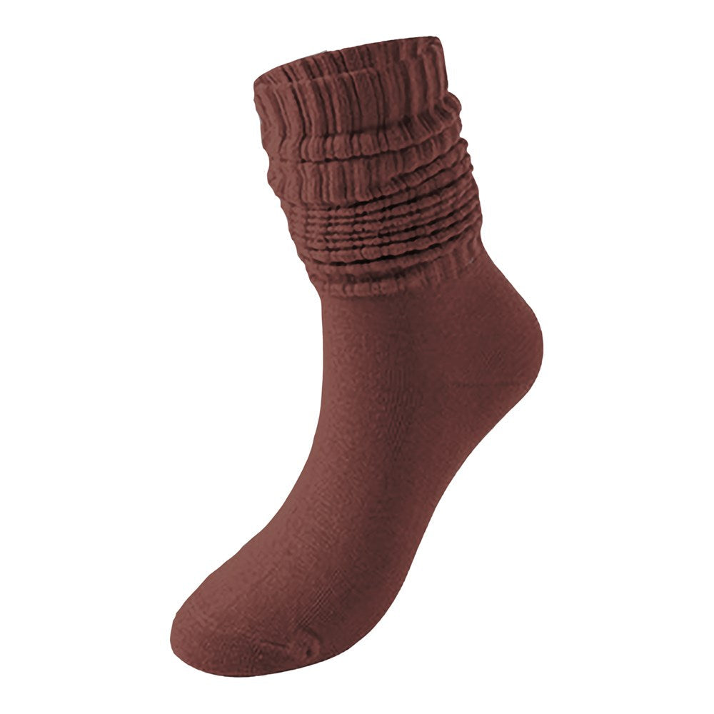 Slouch Socks - Brown
