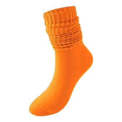Slouch Socks - Orange