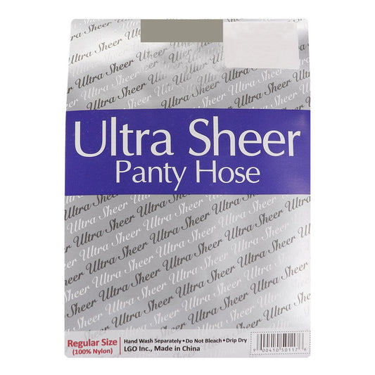 Ultra Sheer Panty Hose 6pk - Grey Mist