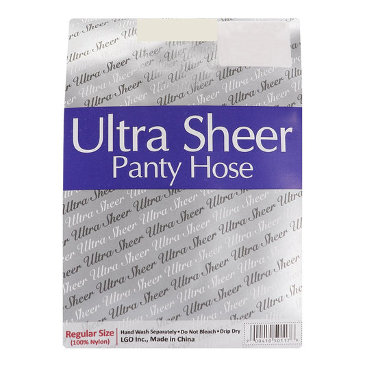 Ultra Sheer Panty Hose 6pk - Off White