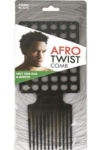 AfroTwist Comb #36001 Black - Beautiful Black Hair