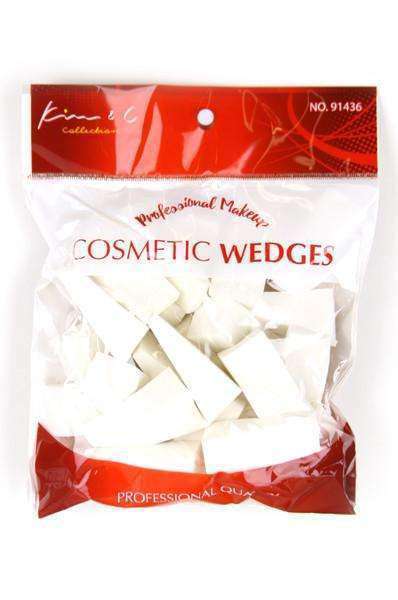 Professional Makeup Cosmetic Wedges - Beautiful Black Hair