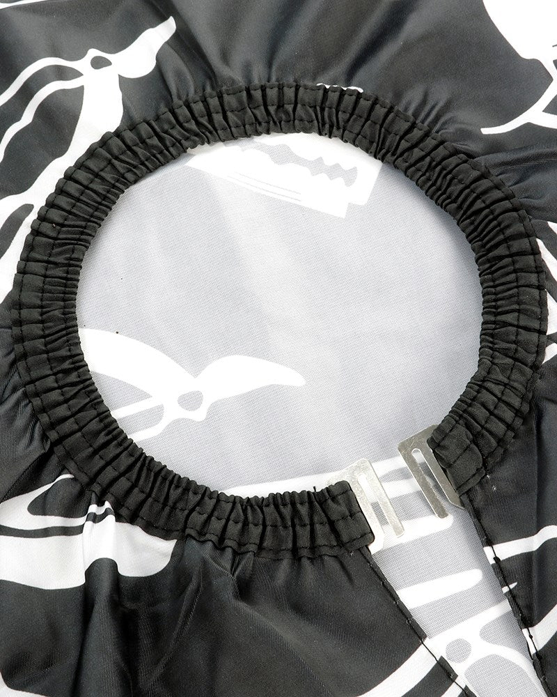 High Quality Cutting Cape w/ Hook - Circle Pattern