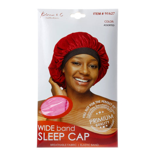 Wide Band Sleep Cap Large #91627 Assorted
