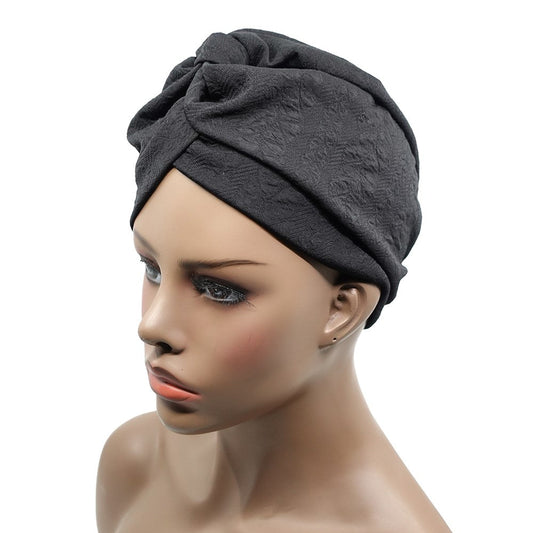 Premium Pre-Knotted Turban - White #92832