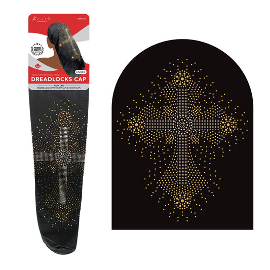 Fashion DreadLocks Cap - Cross #93102