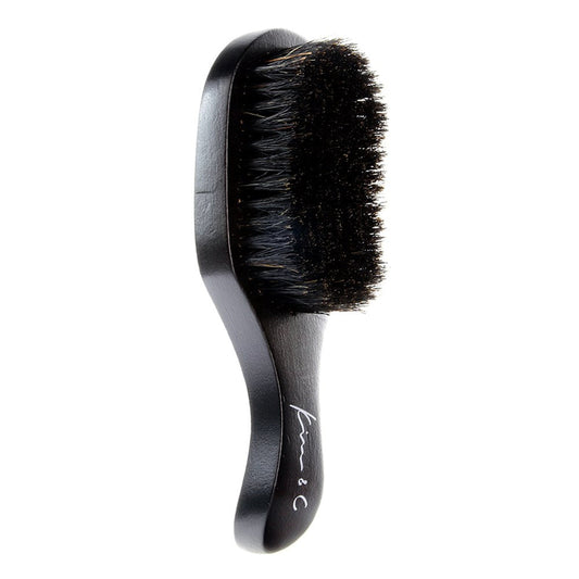 Premium Curved Boar Club Brush - Soft #97751