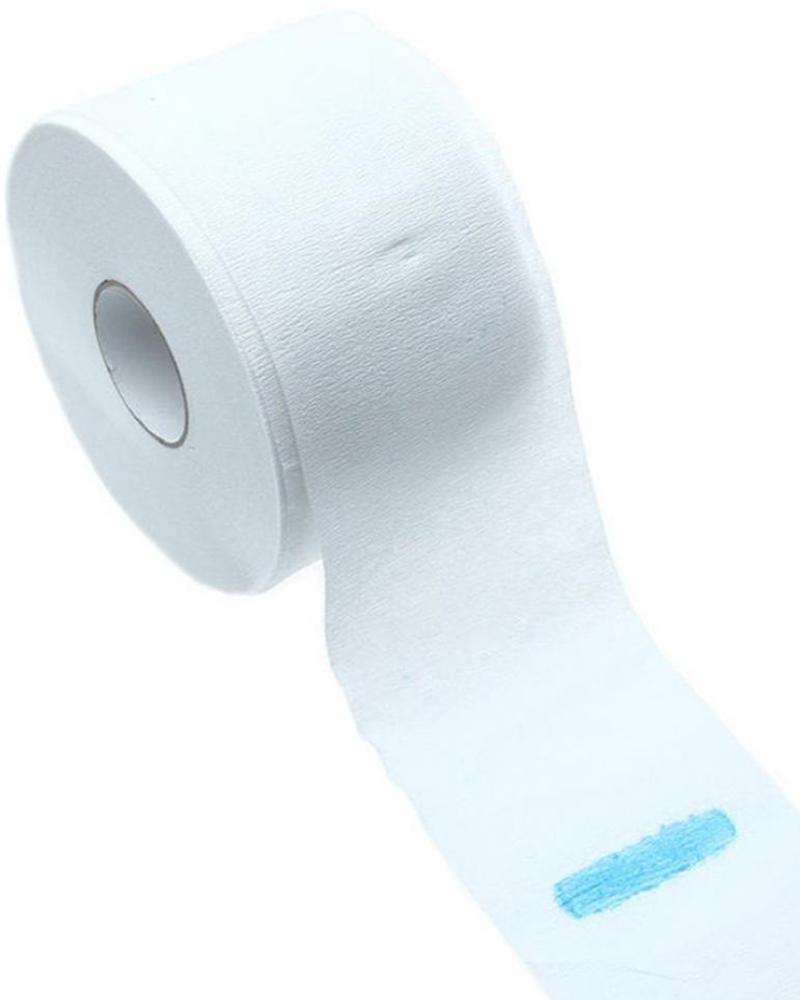 Neck Ruffles Strip Rolls - White