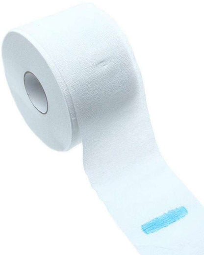 Neck Ruffles Strip Rolls - White
