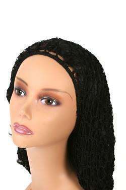 Magic Collection Extra Large Thick Hair Net Black - Beautiful Black Hair