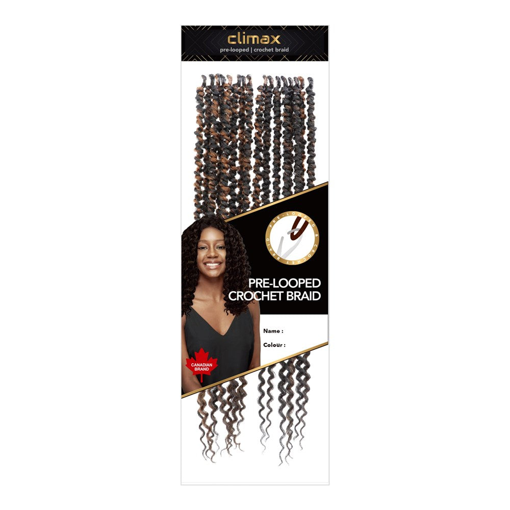 Double Twist Coily Crochet Braid 18"