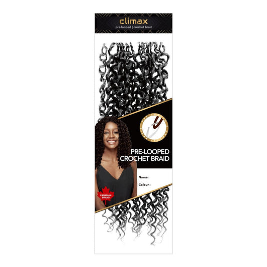 Deep Coily & Wavy Crochet Braid 18"