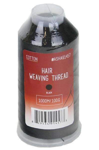 Cotton Weaving Thread - Black - Beautiful Black Hair