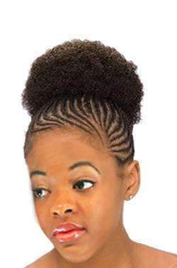 Medium Drawstring Afro Puff - Beautiful Black Hair