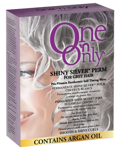 One 'n Only Shiny Silver Perm For Grey Hair