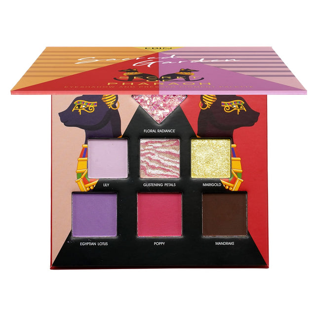 Secret of Pharaoh 7 Shades Eyeshadow Palette - Scared Garden