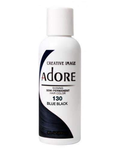 Adore Semi-Permanent Hair Color - 130 Blue Black - Beautiful Black Hair