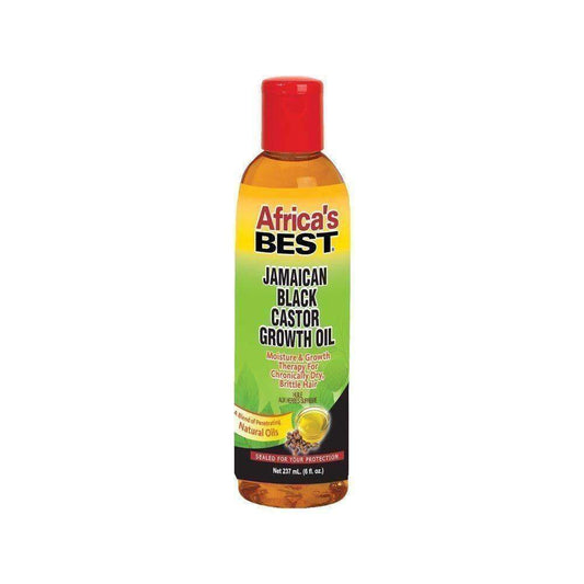 Africas Best Jamaican Black Castor Growth Oil 4oz - Beautiful Black Hair