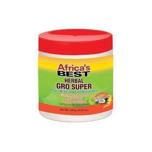 Africa's Best Herbal Gro Super Hair & Scalp Conditioner - Beautiful Black Hair