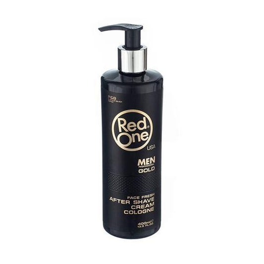 Red One Men Fresh Face After Shave Cream Cologne - Gold