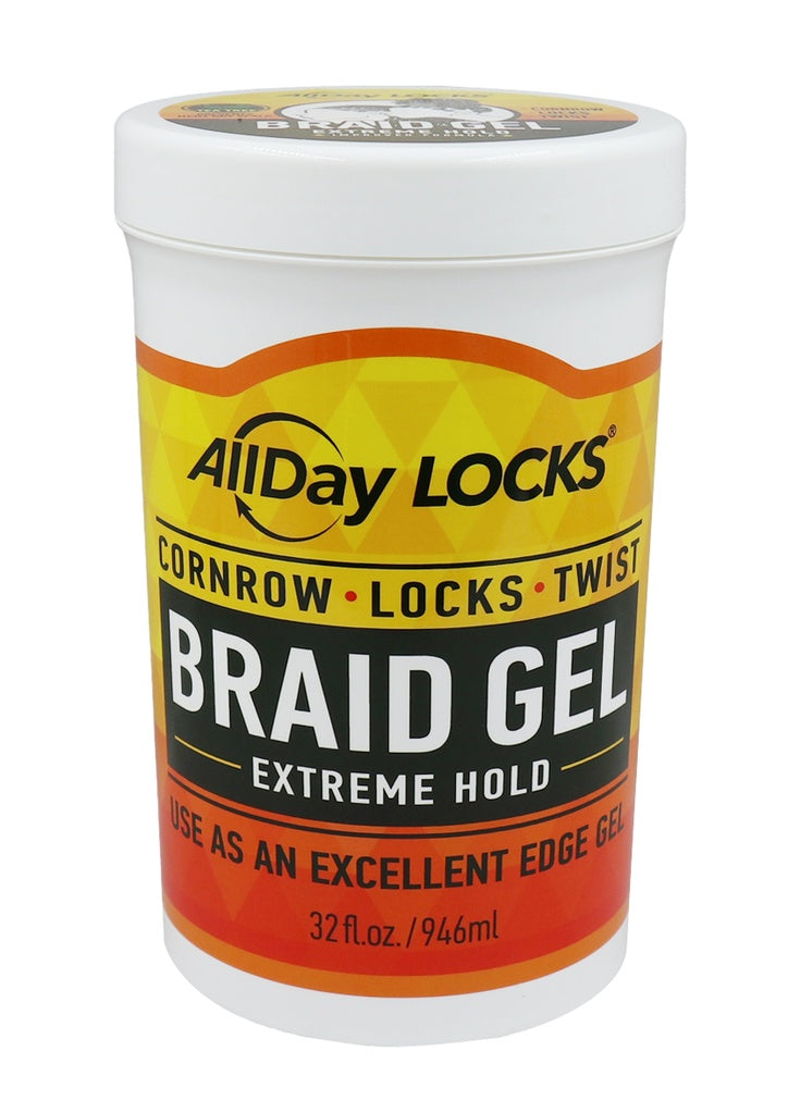 AllDay Locks Lock Braid Gel - Extreme Hold 32oz