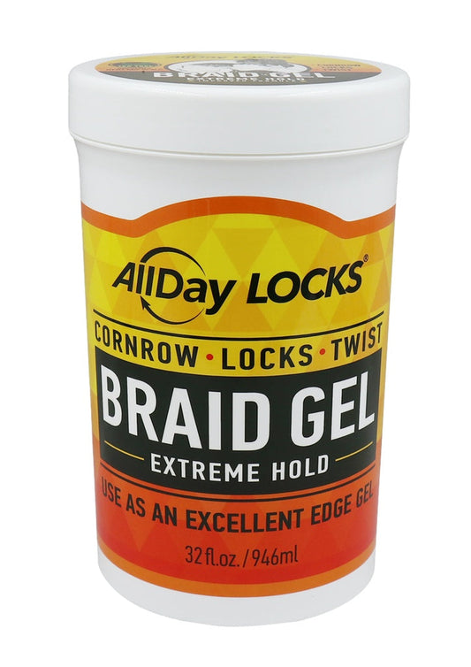 AllDay Locks Lock Braid Gel - Extreme Hold 32oz