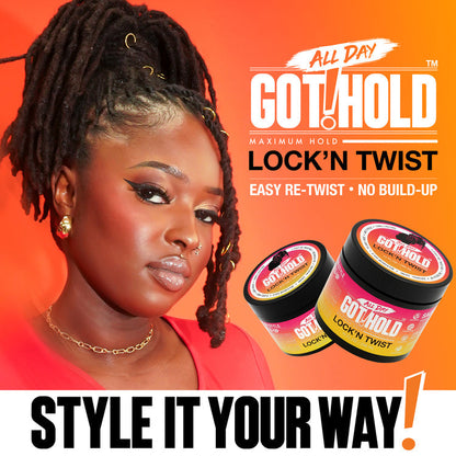 All Day Got Hold! Maximum Hold Lock 'N Twist