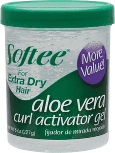 Softee Aloe Vera Curl Activator For Extra Dry Hair 8oz - Beautiful Black Hair