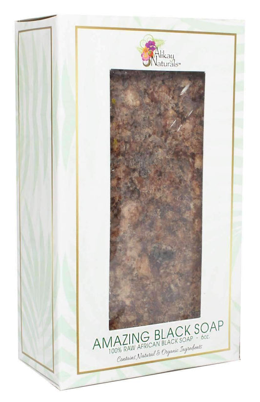 Alikay Naturals Black Soap 6oz - Beautiful Black Hair