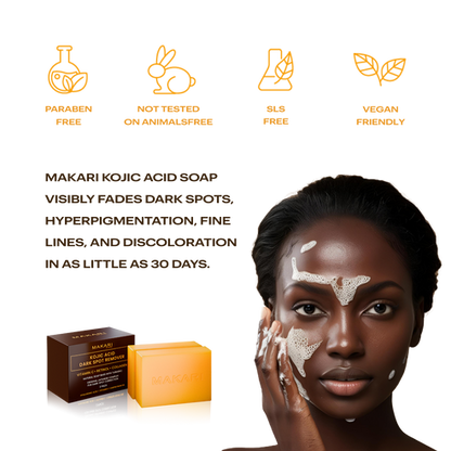 Makari Kojic Acid Dark Spot Remover Soap