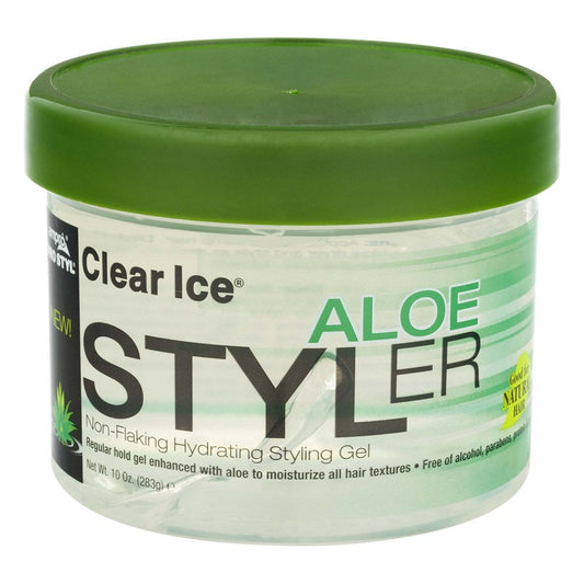Ampro  Clear Ice  Aloe Styling Gel 10oz