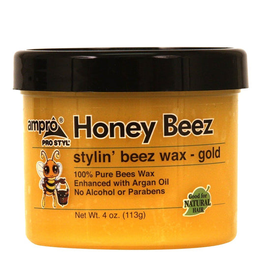 Ampro Pro Styl Honey Beez Stylin’ Beez Wax – Gold