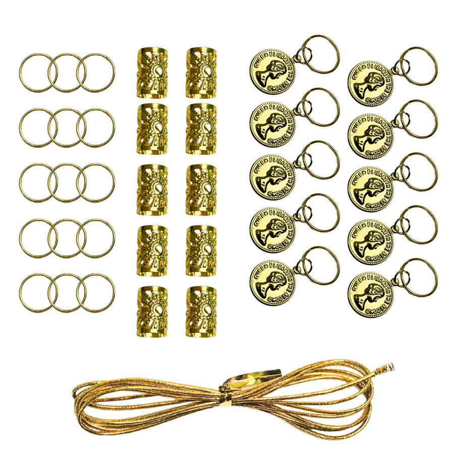 Annie Braid Charm Set - Queen Elizabeth Coin #1403