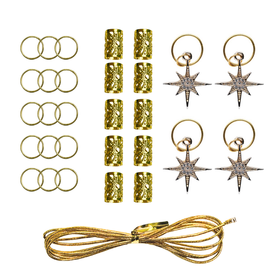 Annie Braid Charm Set - Star #1410
