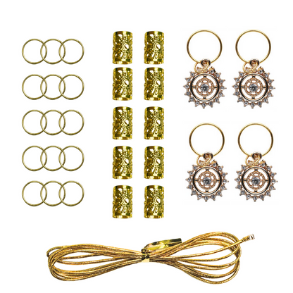 Annie Braid Charm Set - Diamond Circle #1411
