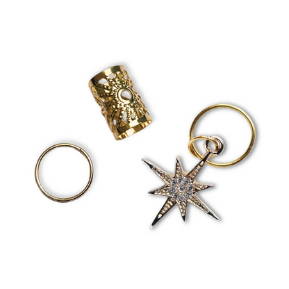 Annie Braid Charm Set - Star #1410